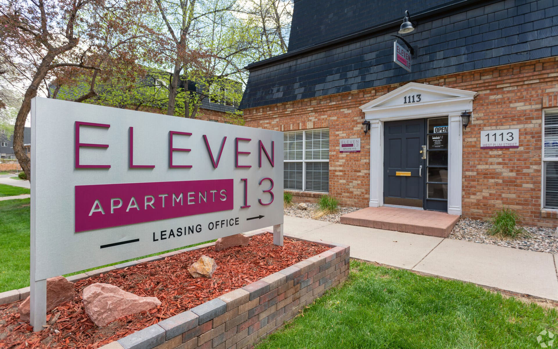 Eleven13 leasing office exterior